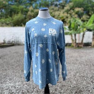 NWT Walt Disney World Spirit Jersey for Adults • Denim Bleach